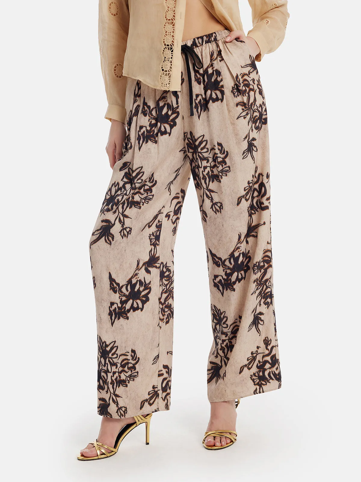 Moroccan-inspired Printed Pants