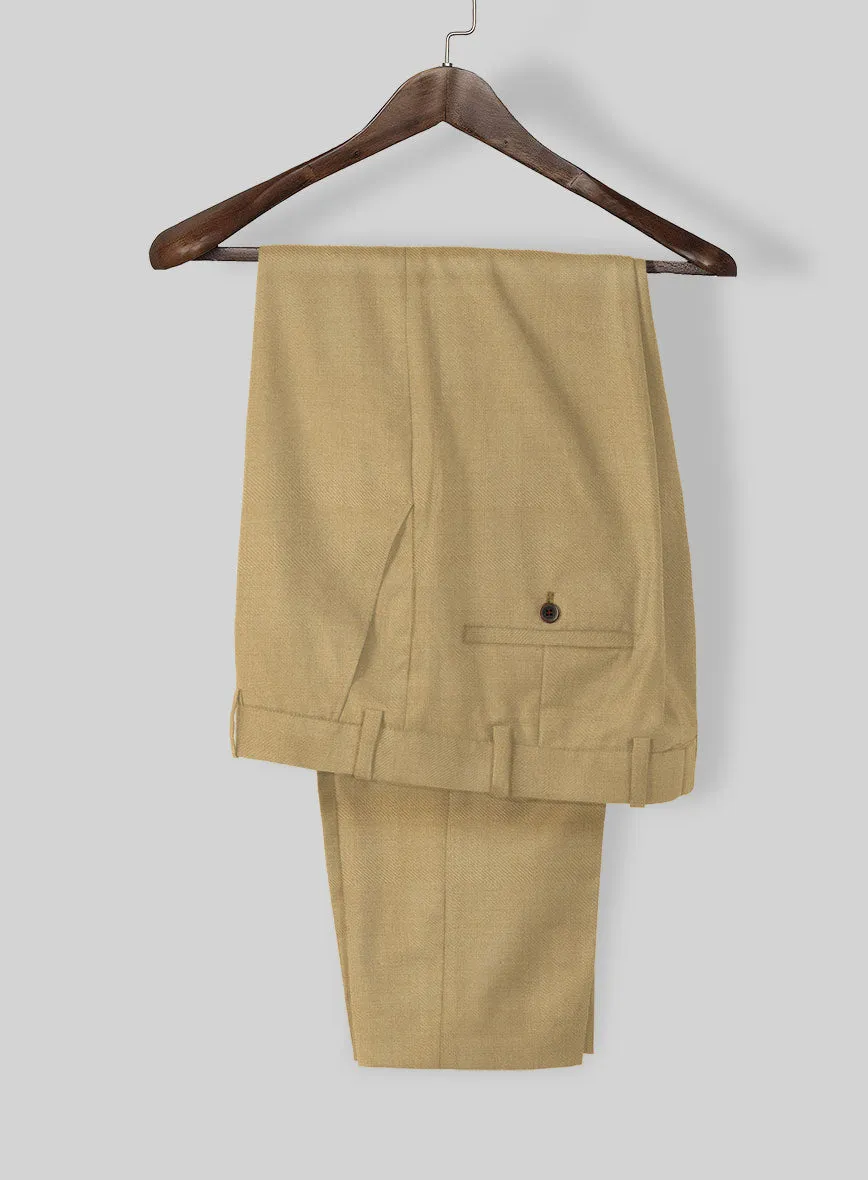 Napolean Khyber Khaki Wool Pants