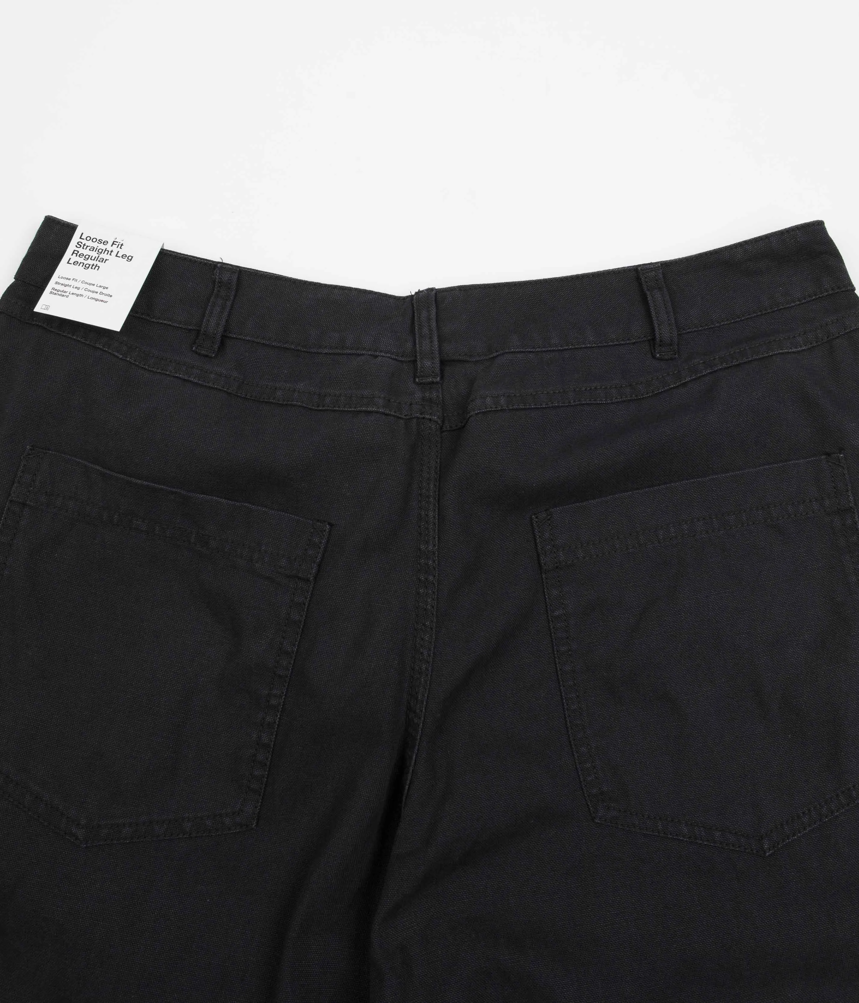 Nike Double Panel Unlined Pants - Black / White