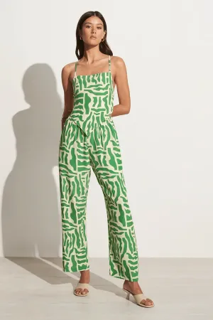 Pallenberg Pants - Tulli Print Green