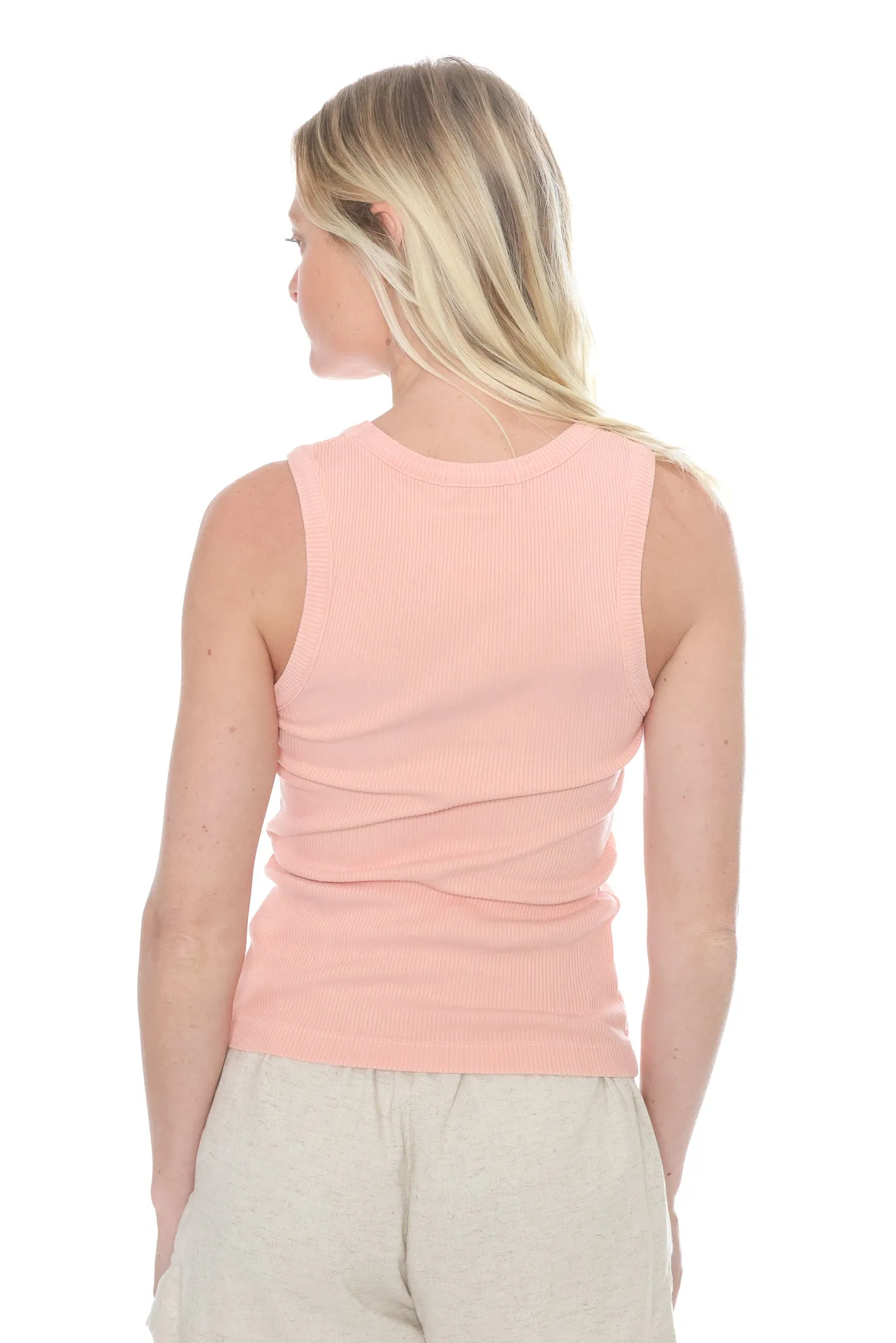 Poppy Scoop Neck Tank