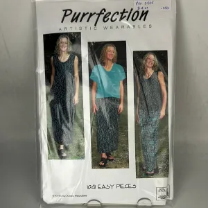 Purrfection Artistic Wearables Pattern, Tops, Skirt, Pants (PXX0555)