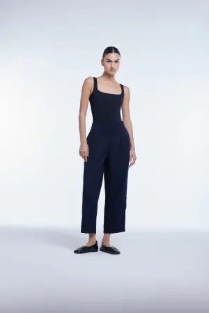 Tencel Mid-Rise Tapered Pants