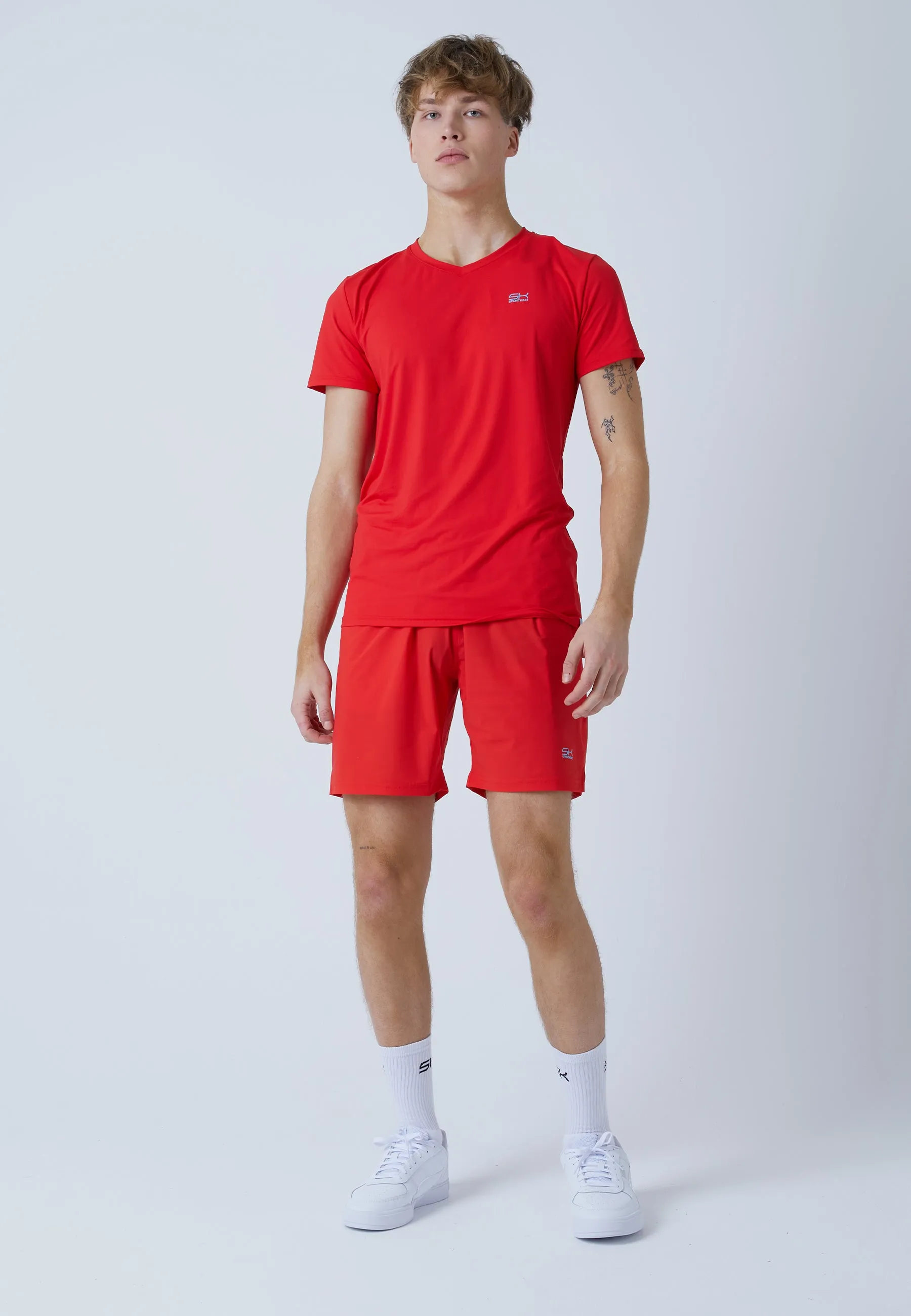 Tennis Shorts regular, red