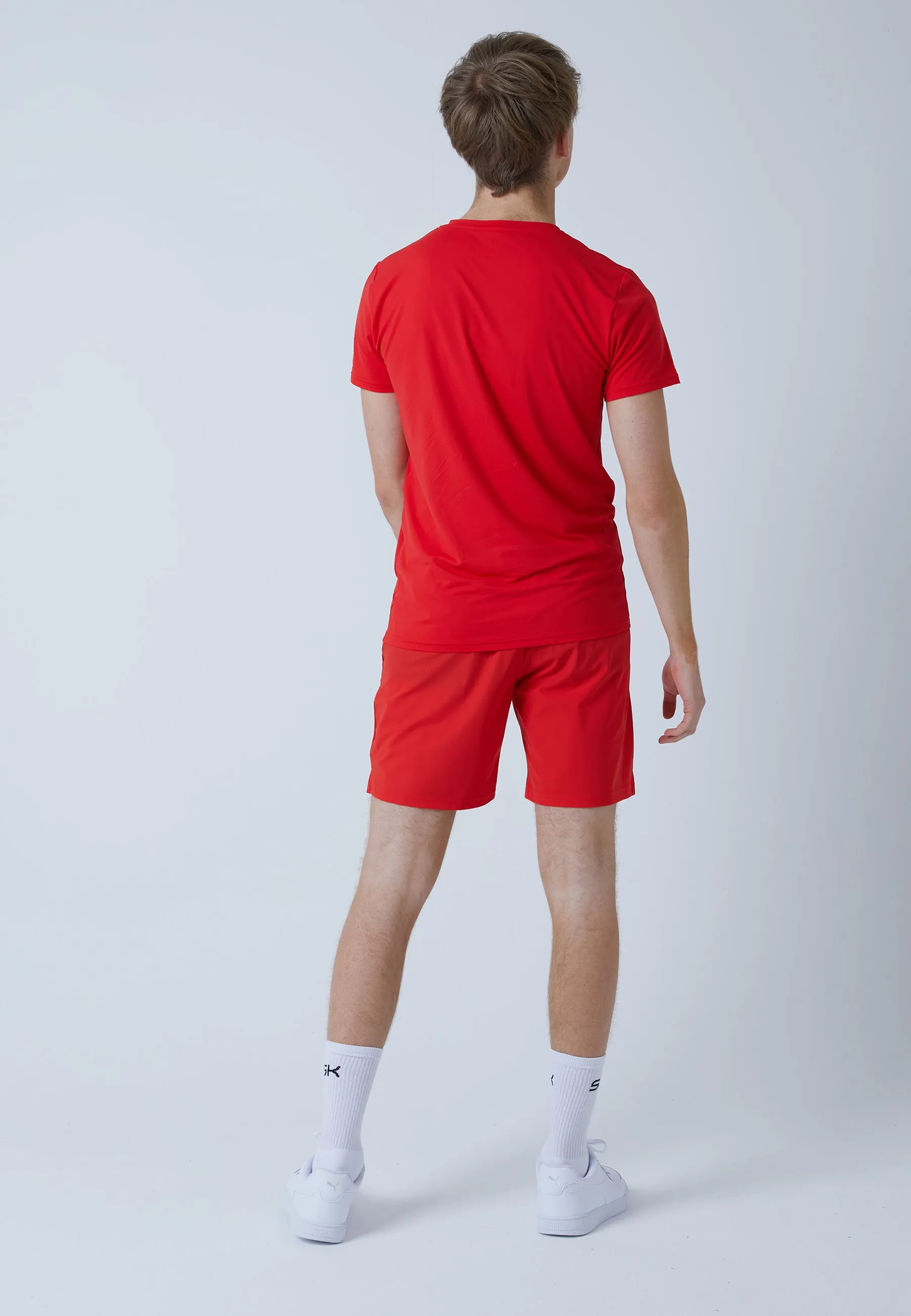 Tennis Shorts regular, red