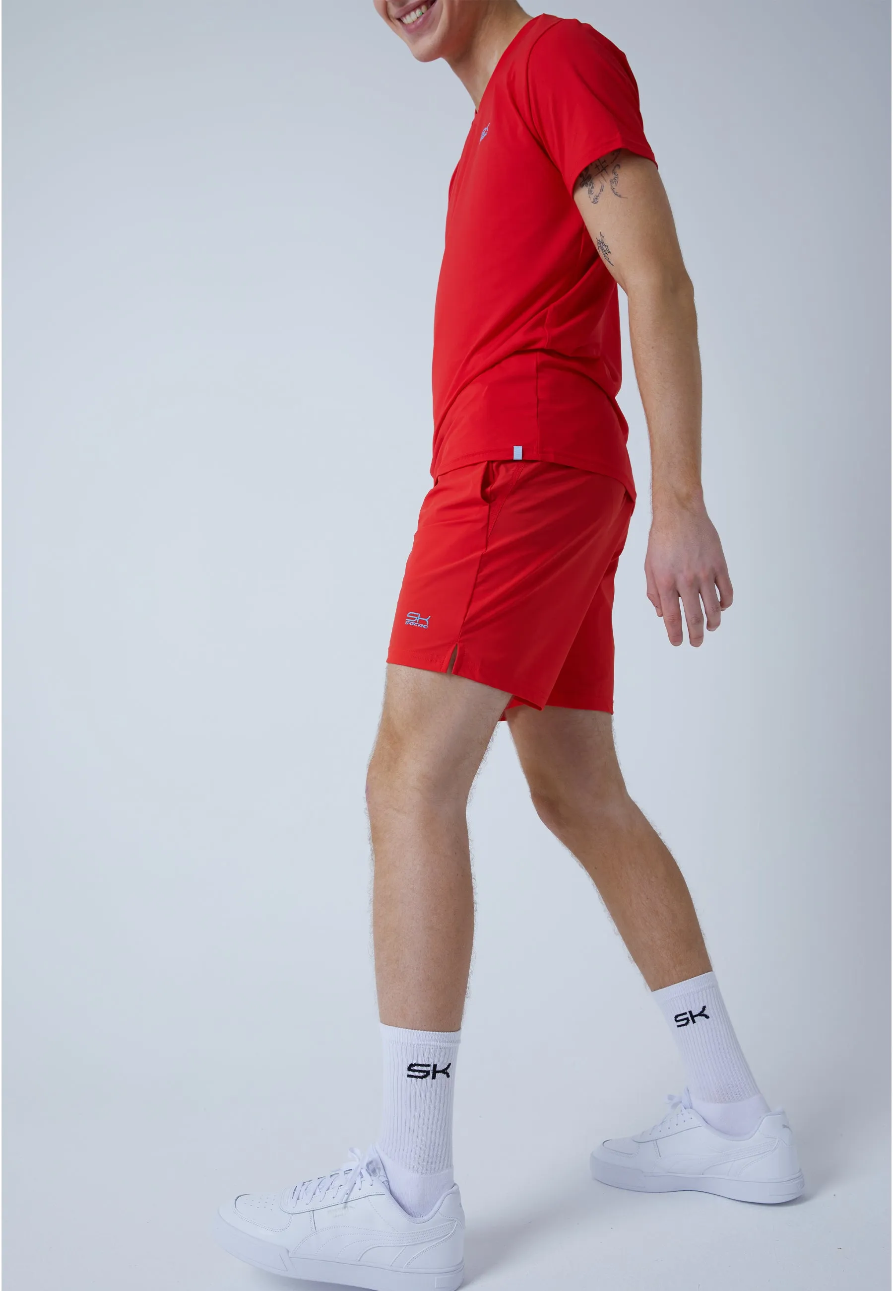 Tennis Shorts regular, red