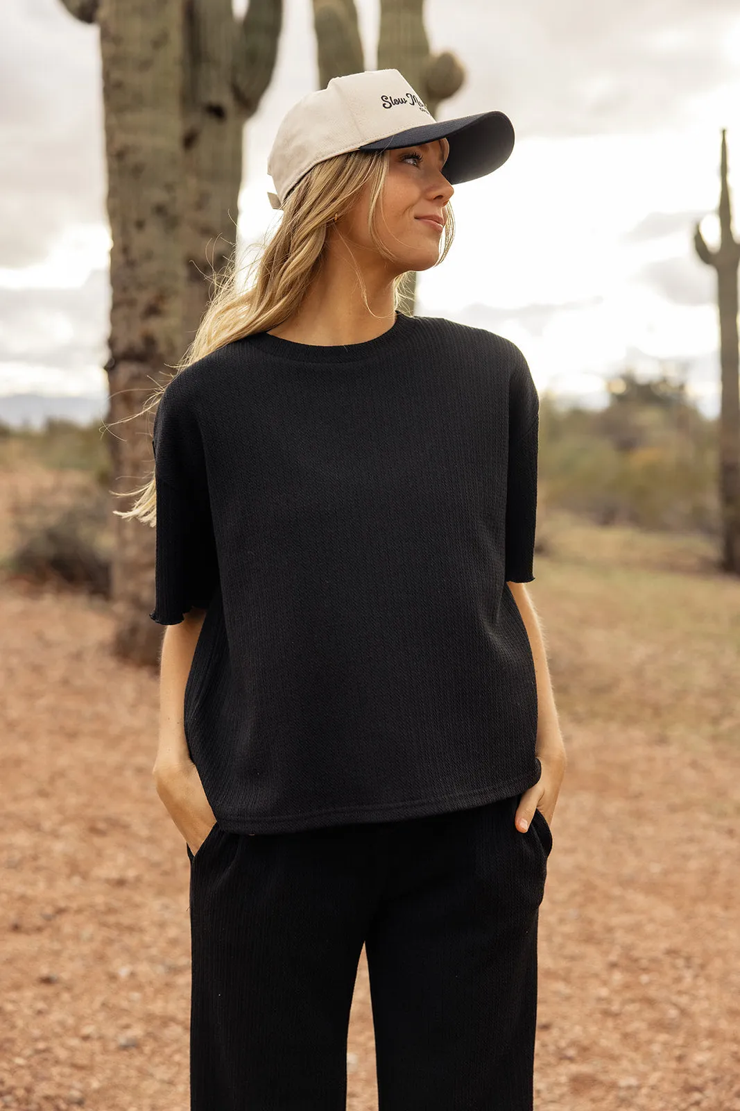 The Iris Textured Top