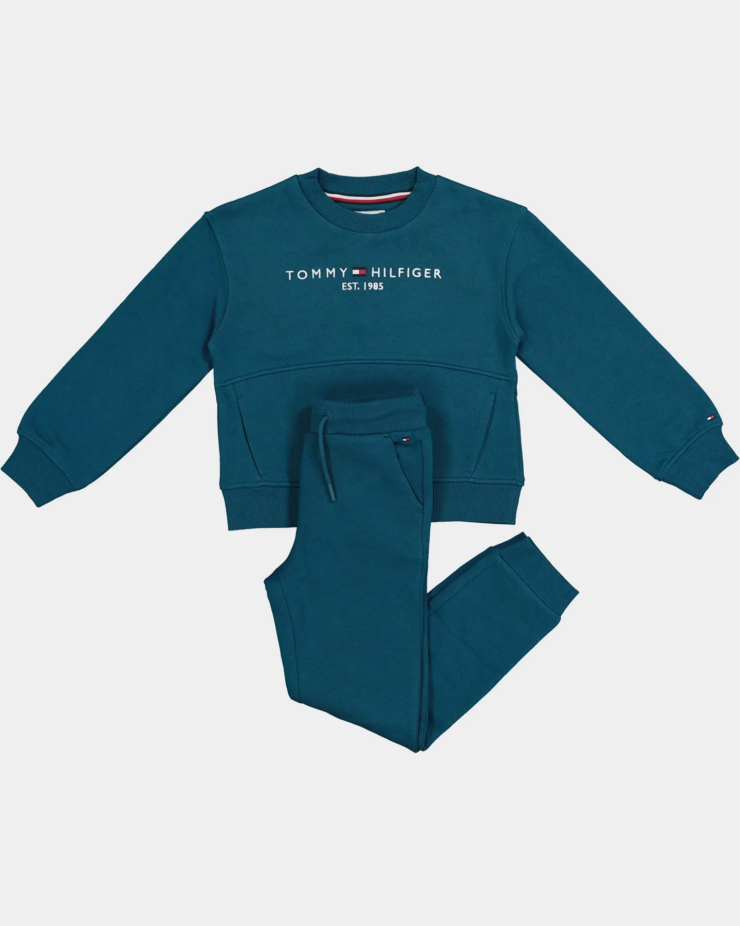 Tommy Hilfiger Kids' Essential Sweat Pants Set Petrol