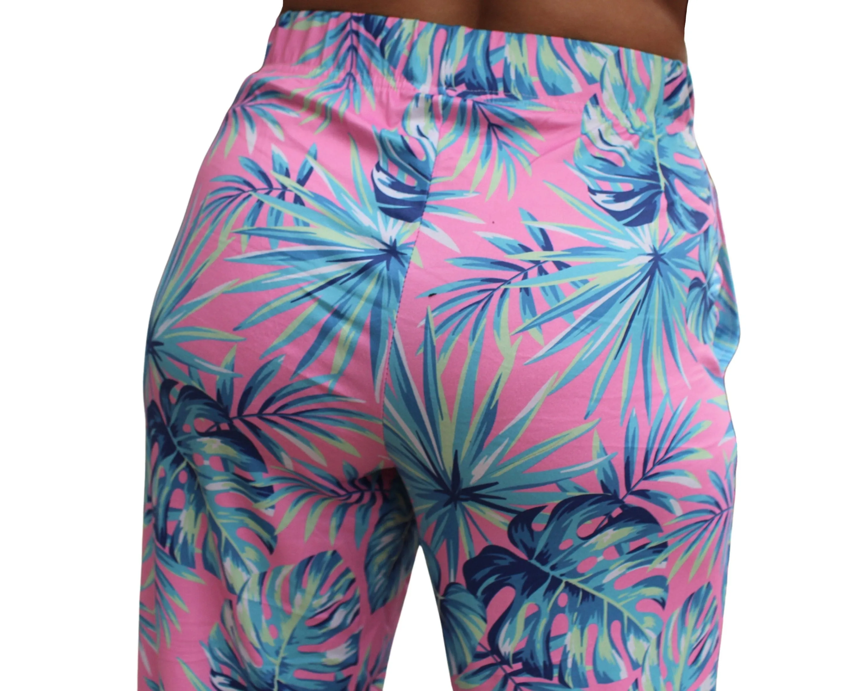 Tropical Leaf Lounge Pants