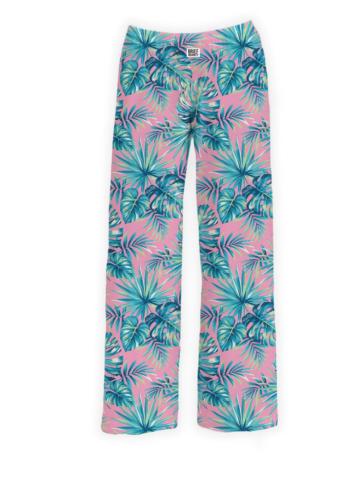 Tropical Leaf Lounge Pants