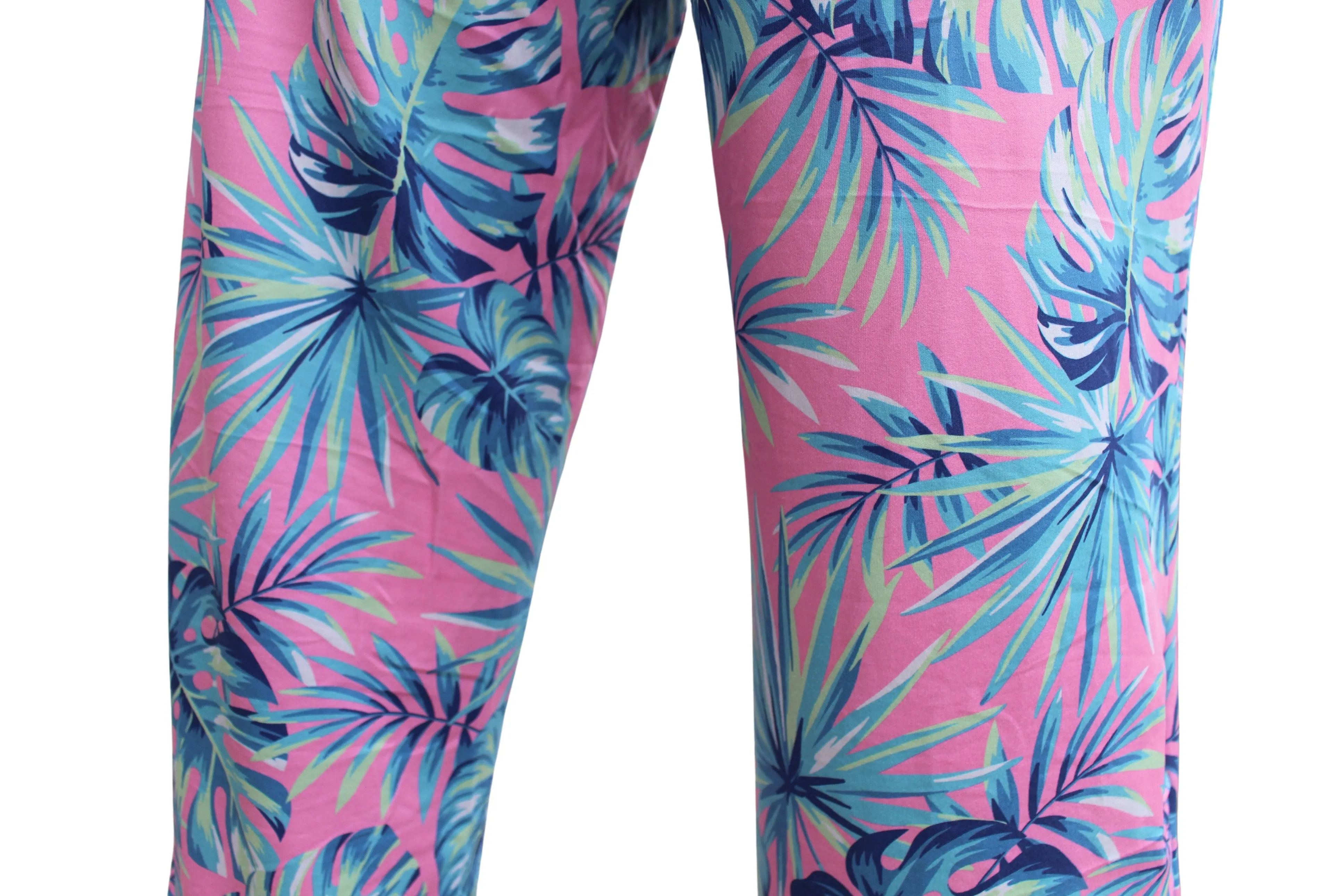 Tropical Leaf Lounge Pants