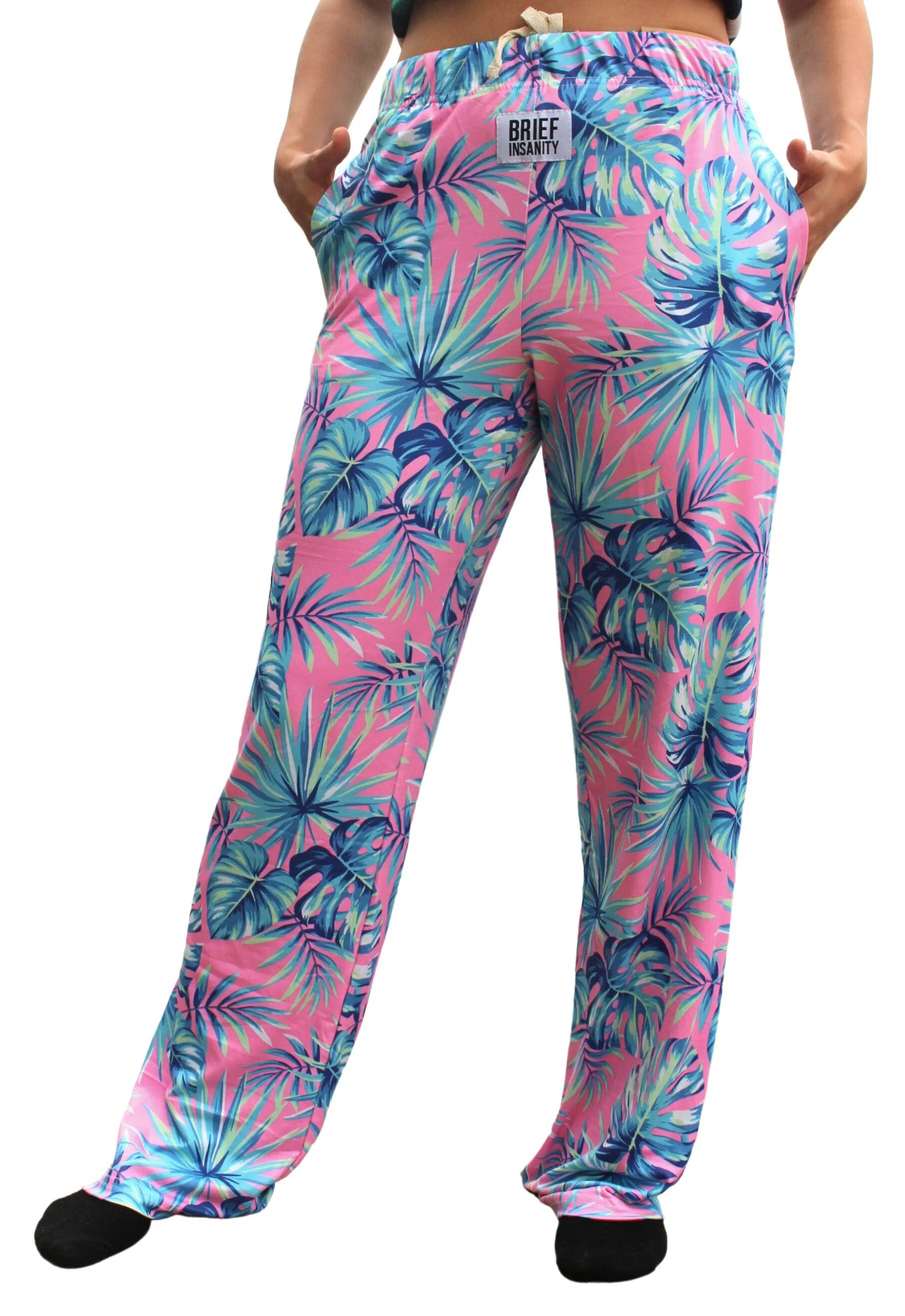 Tropical Leaf Lounge Pants