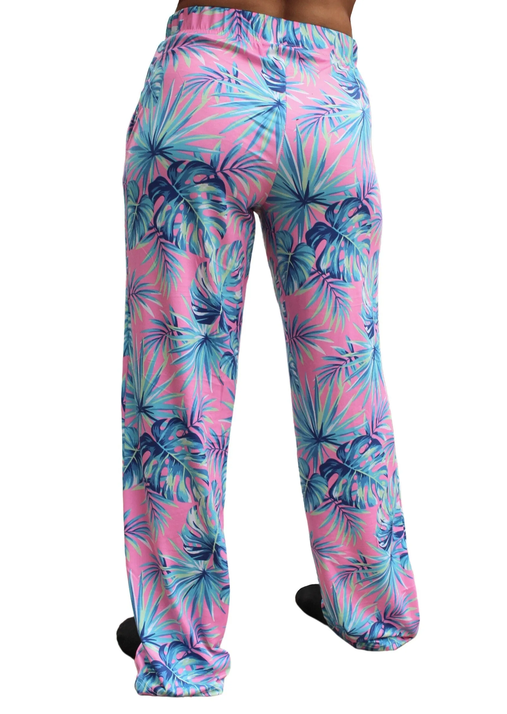 Tropical Leaf Lounge Pants