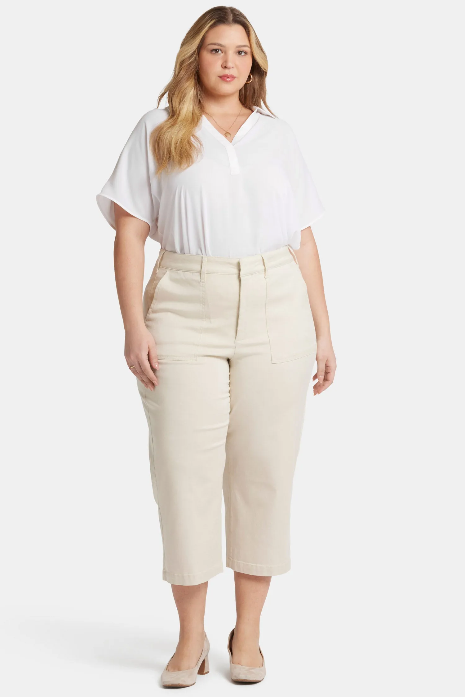 Utility Pants In Plus Size - White Creek