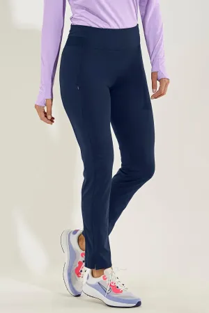 Women's Azora Straight Leg Active Pants | Navy