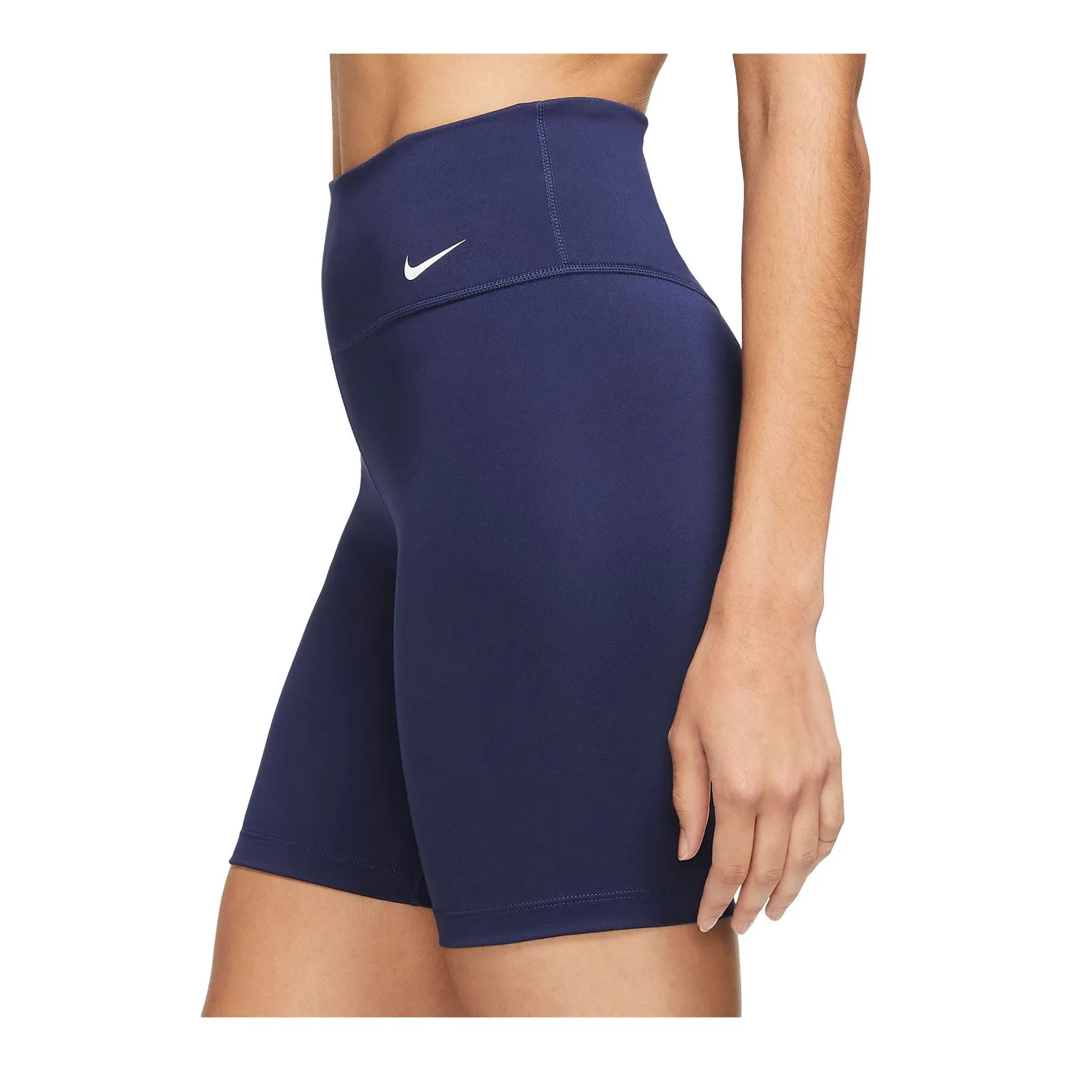 Women's Nike USMNT 2023 Mid-Rise Blue Biker Shorts