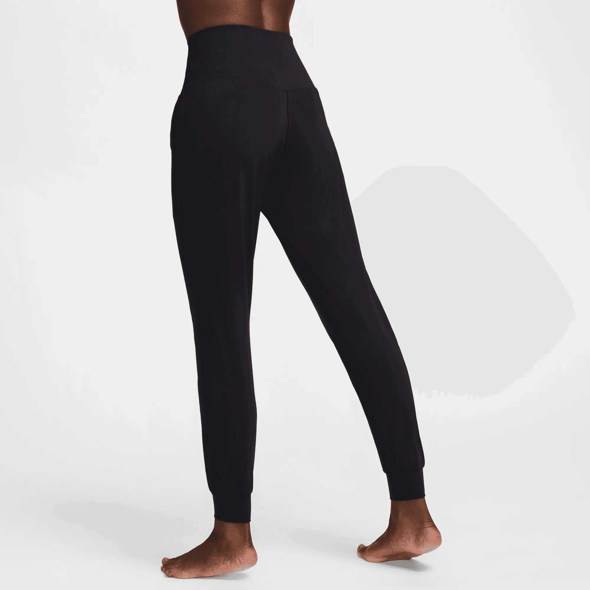 Women's Zenvy Dri-FIT High-Waisted Joggers (010 - Black/Black)