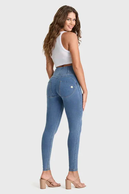 (WRUP1HC002ORG-J4Y) Denim look WR.UP® met Hoge Taille en Ritssluiting