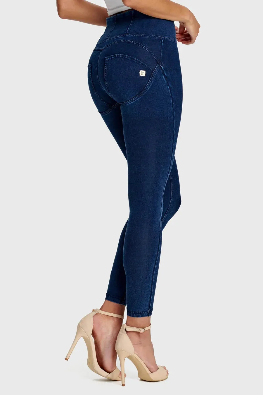 (WRUP4HC002ORG-J0B) Denim Look WR.UP® High Waist in Enkel Lengte