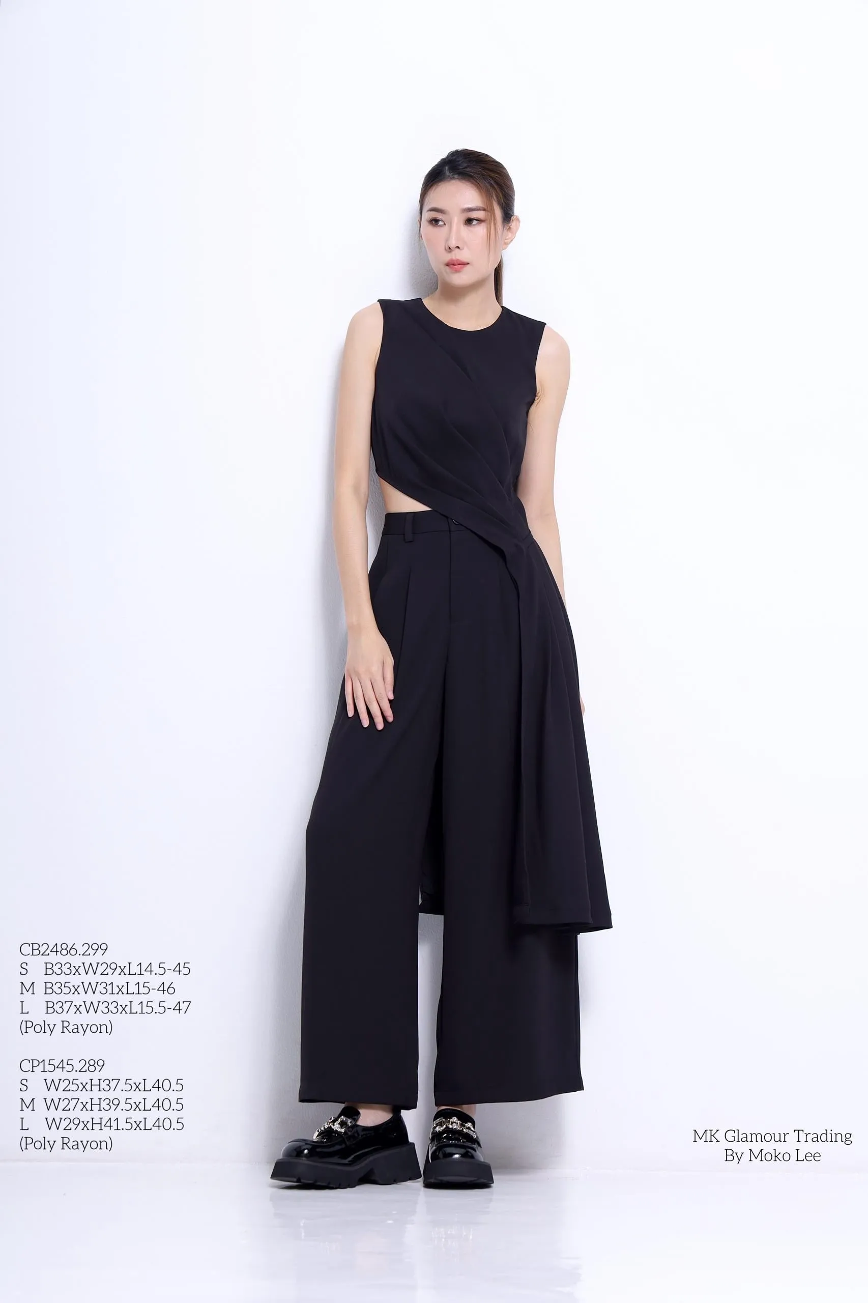 Zia Tailored Wide Legged Pants